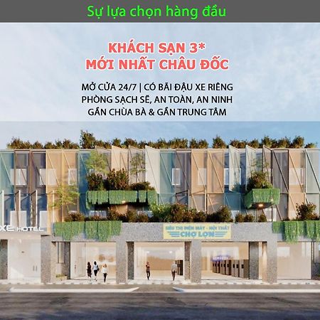 The Luxe Hotel Chau Doc Exterior foto