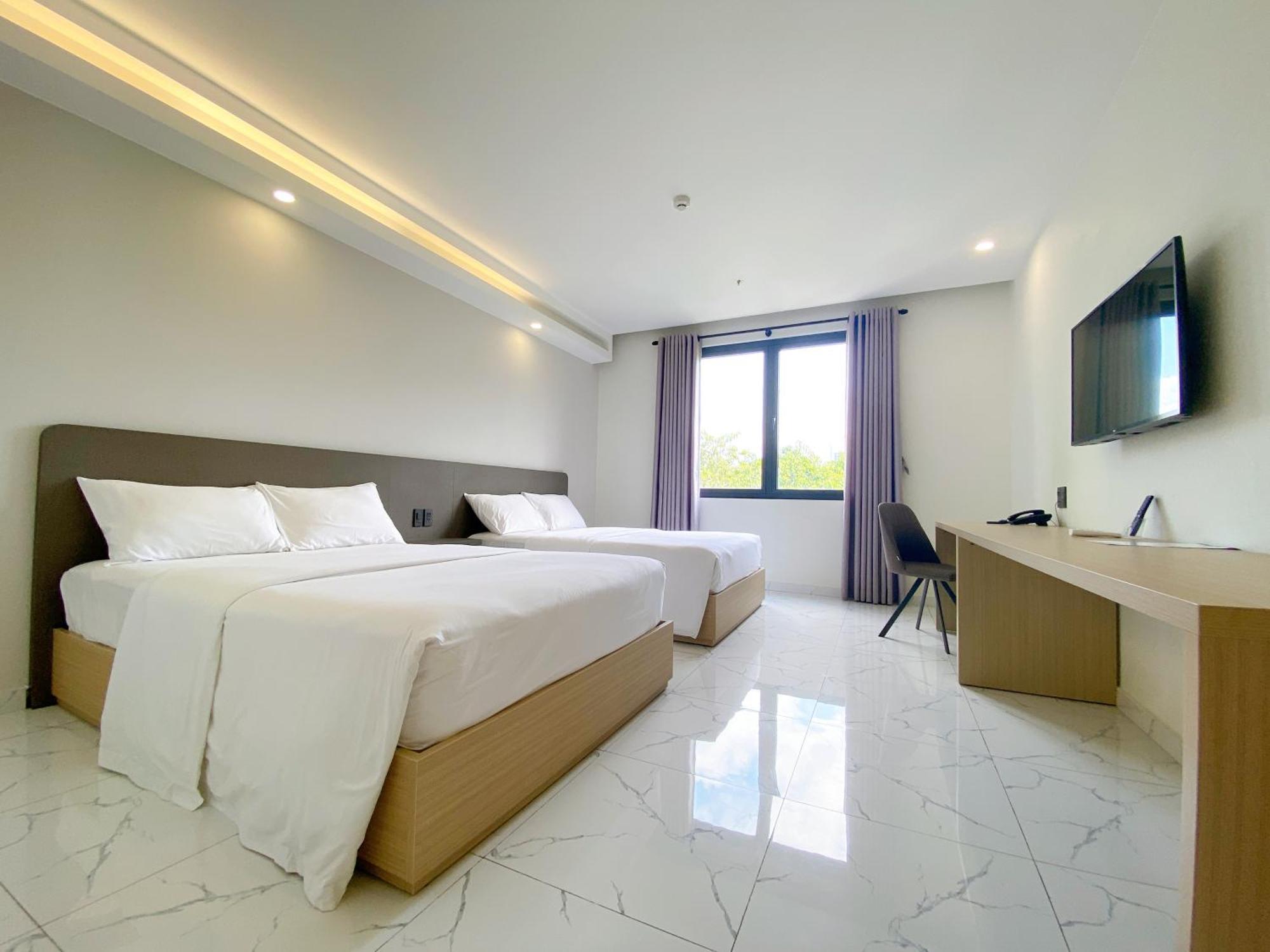 The Luxe Hotel Chau Doc Exterior foto