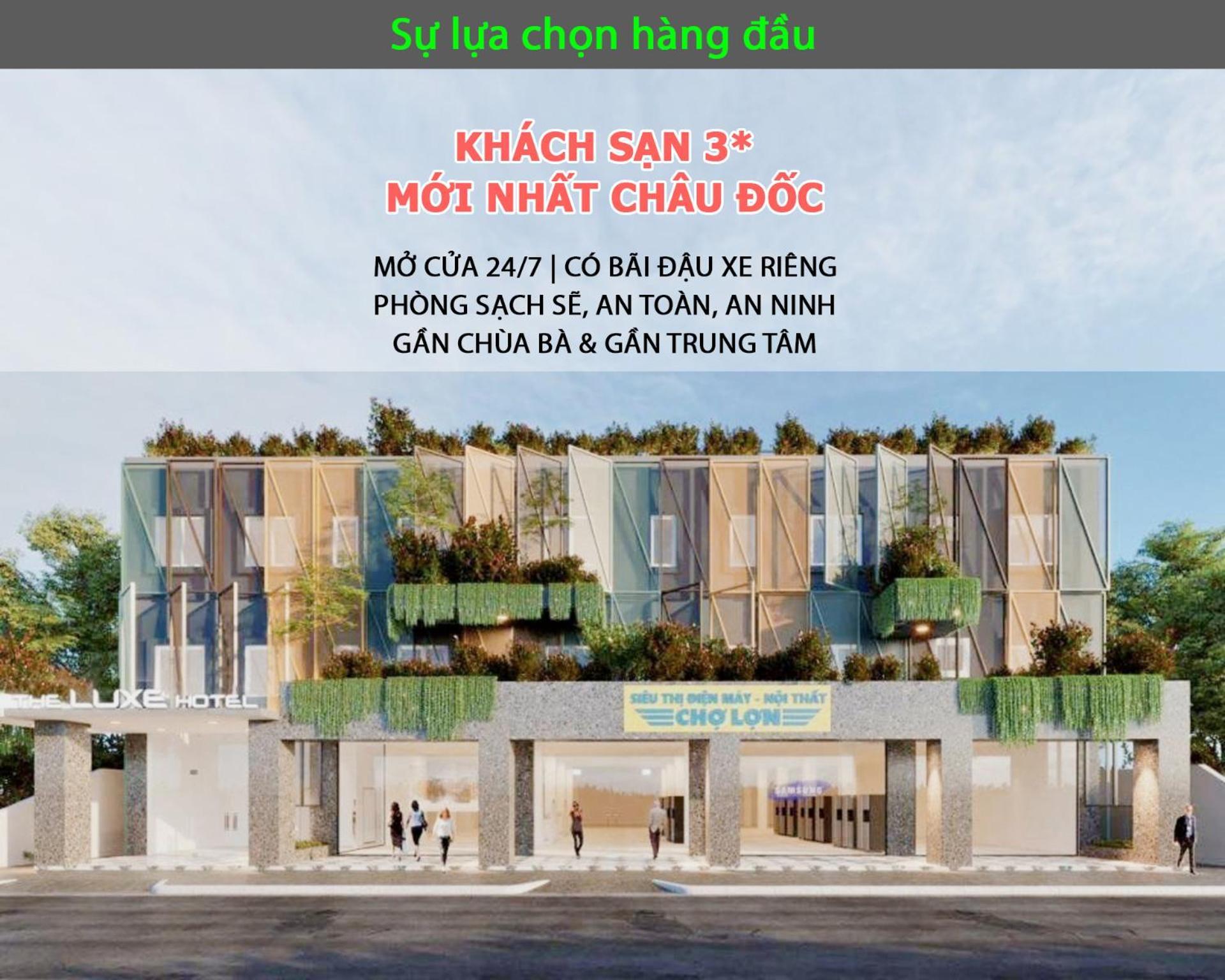 The Luxe Hotel Chau Doc Exterior foto